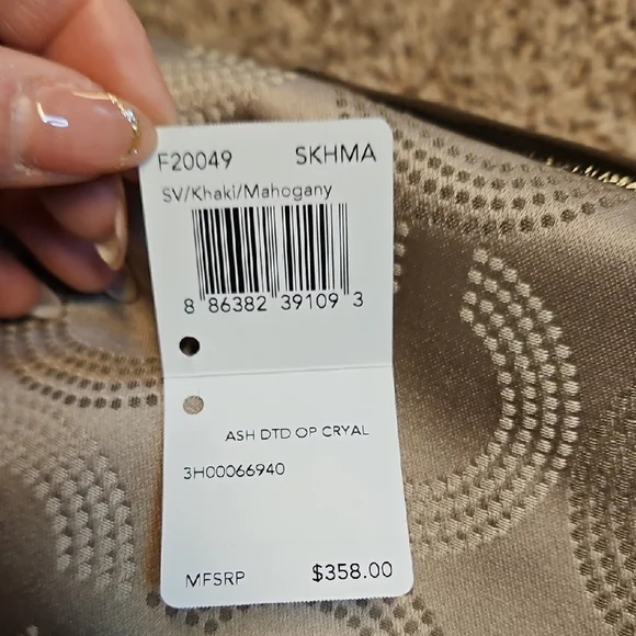 Coach Ashley Dotted Op Art Carryall Bag - Picture 9 of 16